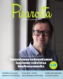 Lehden kansikuva.